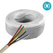 Cable Multifilar de 6 conductores Blanco @305mts Pyxis (PXI-CA22x6/305)